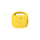 Panier velo enfant Woom POP jaune clair avec fixation simple, ideal pour transporter affaires lors des balades a velo