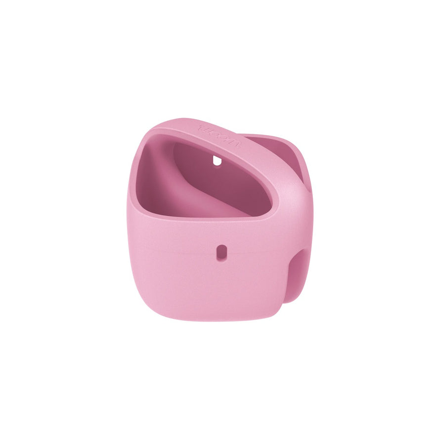 Panier velo enfant woom pop rose clair avec design ergonomique pour transporter facilement affaires lors des sorties a velo