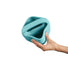 Panier velo enfant woom pop couleur turquoise facile a transporter et fixer sur guidon pour sorties a velo
