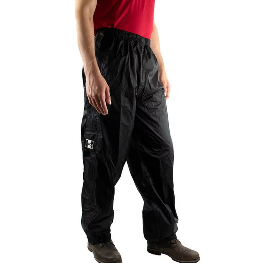 Pantalon de pluie imperméable pour cyclistes avec fermeture éclair 