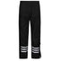 pantalon de pluie vélo urban circus noir avec bandes réfléchissantes