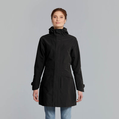 Parka pluie chaud et élégant noir pour femmes Mosse Basil - #2