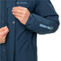 Parka Vaude Cyclist II homme avec bande reflective, chaude et imperméable pour cyclistes urbains en hiver