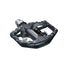 Pedales a un seul cote Shimano PD-EH500 SPD et plates pour velo, robustes et polyvalentes