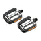 Ein paar rutschfeste Citybike-Pedale Boron-Achse 7 mm