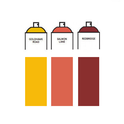 Peinture vélo Spray.Bike BLB London Collection couleur chaude - #2