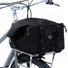 Sacoche Rackbag Eco Pelago noire sur porte-bagages
