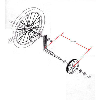 Petites roues pour vélo enfant 12 à 20 pouces - #2