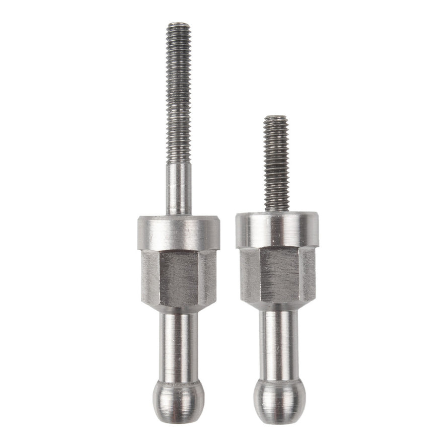 Adapter Einrad-Anhängerbefestigung für Steckachse 2er-Set