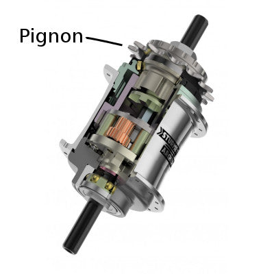 Pignon concave 1/2 1/8 Sturmey Archer  - #4