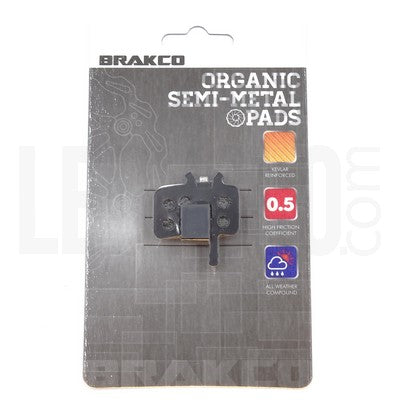 Plaquettes organiques pour frein à disque vélo AVID Juicy - #6