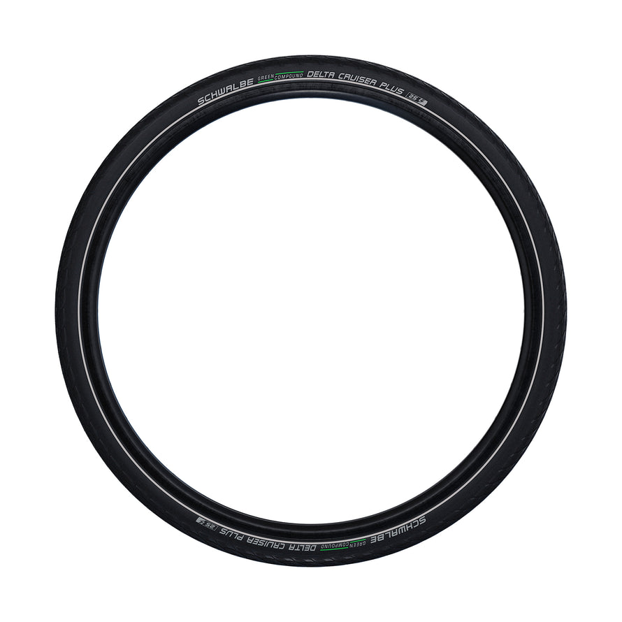 Pneu polyvalent Schwalbe Delta Cruiser Plus Green Compound 28 pouces