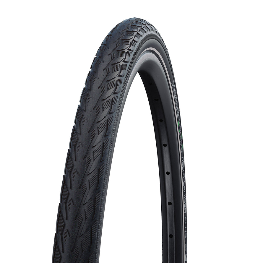Pneu polyvalent Schwalbe Delta Cruiser Plus Green Compound 28 pouces