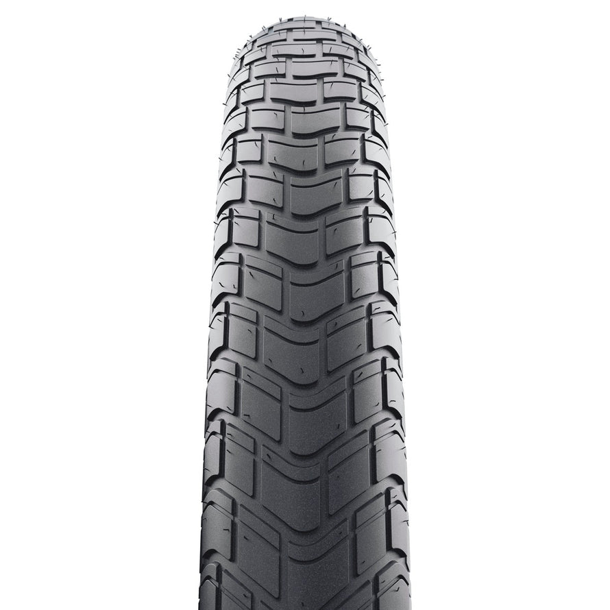 Pneu Schwalbe Motion Big Apple 20 pouces avec protection RaceGuard et gomme Addix Green pour vélo urbain