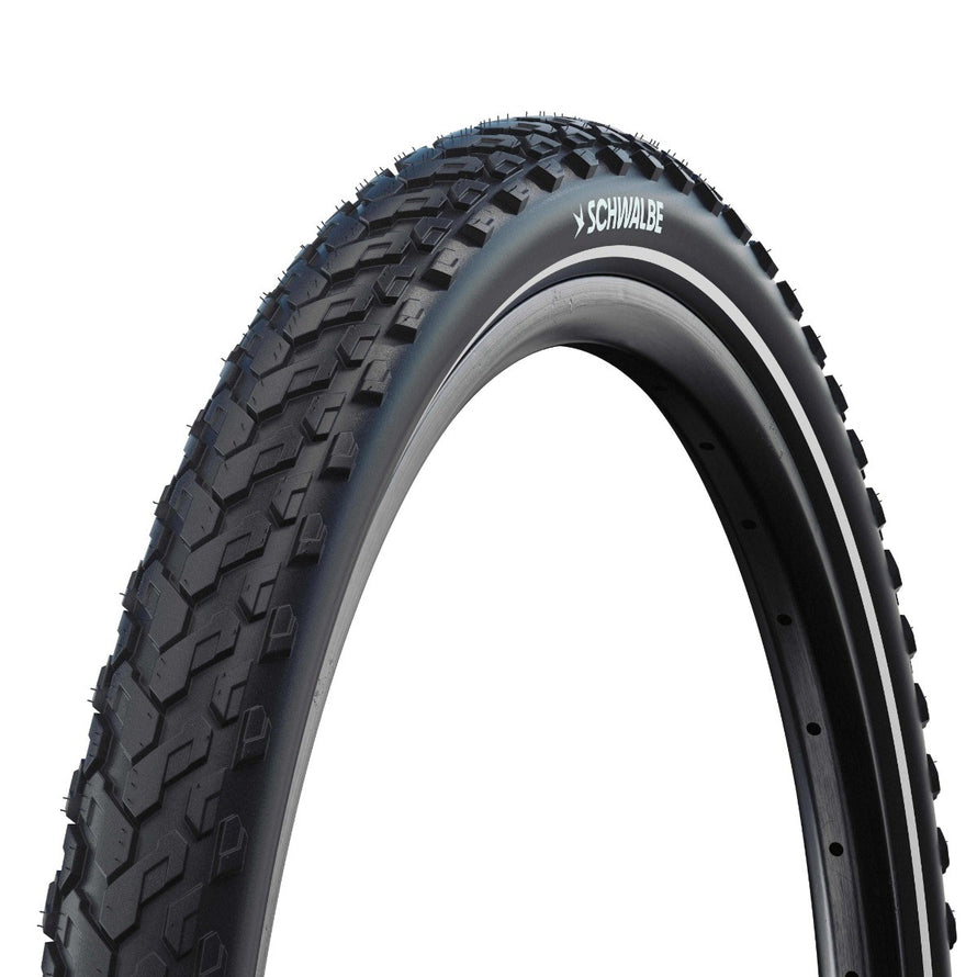 Pneu Schwalbe Motion Land Cruiser 700x28 pouces avec gomme résistante et protection K-Guard contre les crevaisons