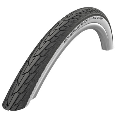 Pneu vélo 27.5 x 1.40 noir et blanc Road Cruiser Schwalbe - #1