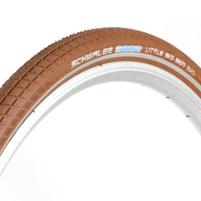 Pneu vélo Schwalbe Little Big Ben 700 crème ou marron - #6