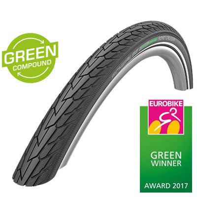 Pneu vélo Schwalbe road cruiser 28 x 1.60 noir GreenCompound - #2