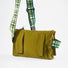 Sac banane etanche vert Pignon Besseges 145 convertible en pochette pour cyclistes urbains