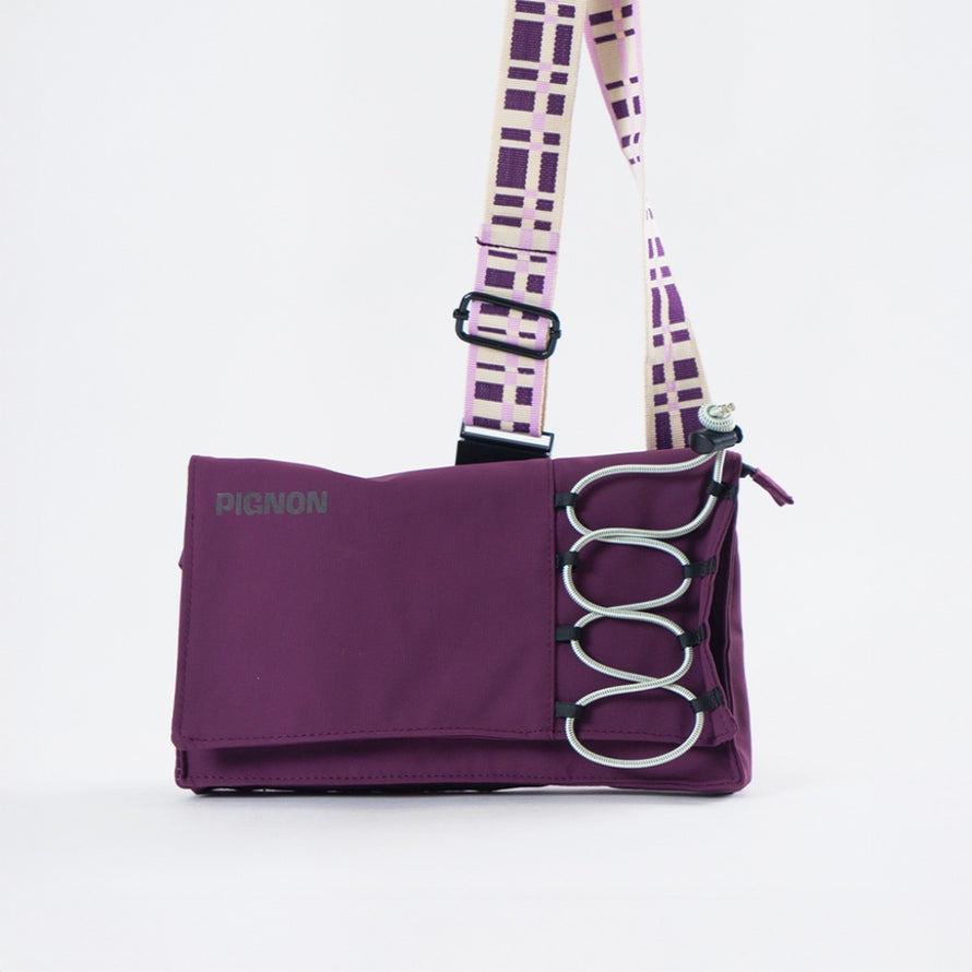 Sac banane etanche et compact Pignon Besseges 145, convertible en pochette pour cyclistes urbains