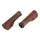 Poignees velo Herrmans Nucore Tour ergonomiques marron pour confort et controle optimal en cyclisme