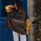 Poncho de pluie court Poule Party adulte Kaki vélo deperlant recyclé urbain ville pratique capuche style original écoresponsable