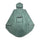 Cape de pluie cycliste The Peoples Poncho vert