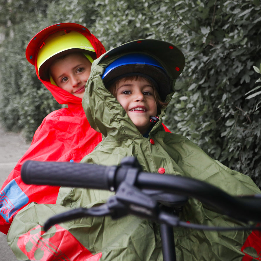 Poncho pluie étanche siège vélo et enfant Fulap Jr Spad de ville - #6
