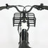 Porte-bagage avant PNA pour vélo Nakamura en acier noir, design fonctionnel et capacité renforcée pour transport fiable