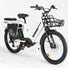 Porte-bagage avant PNA pour vélo Nakamura en acier noir, forte capacité et design robuste pour transport sécurisé