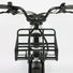 Porte-bagage avant PNA pour vélo Nakamura en acier noir, design solide et capacité optimale pour transport sécurisé