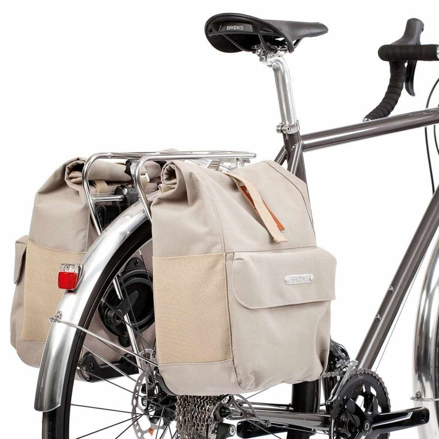 porte-bagages arrière Commuter Pelago vue avec sacoches