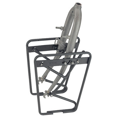 Porte-bagages avant sur fourche de vélo - #1