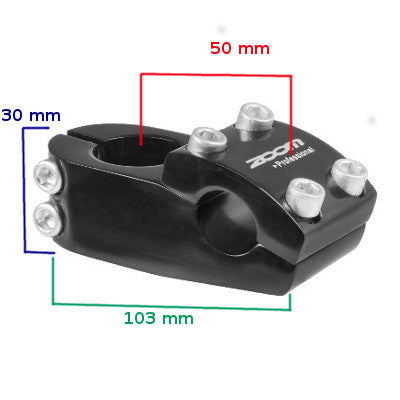 Potence aheadset pour vélo BMX ZOOM - #2