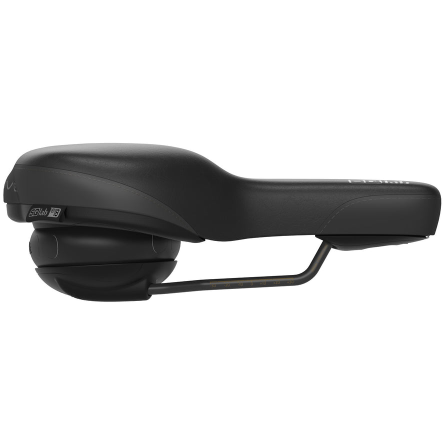 Selle vélo ville 621 Ergolux M-D Active SQ lab de profil