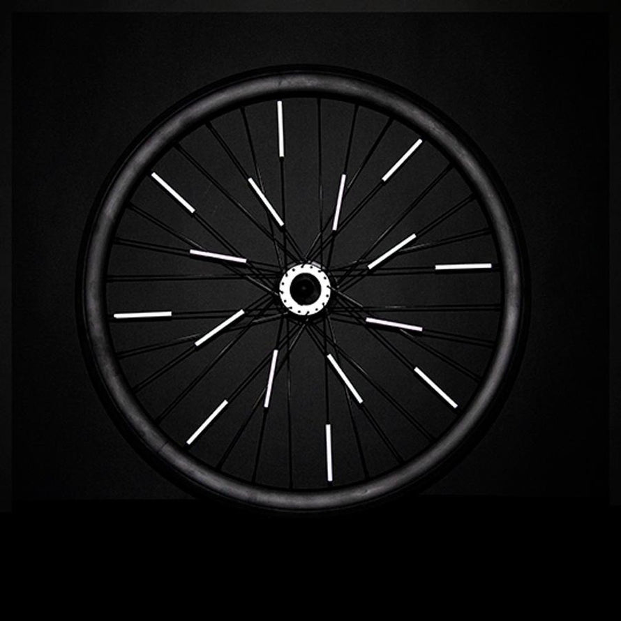Reflecteurs pour rayons de velo Rainette 80 mm pack de 12 pour une meilleure securite et visibilite en conditions nocturnes