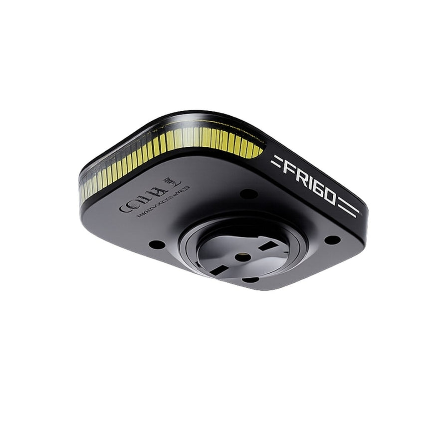 Lampe avant vélo Ravemen FR160 compacte et puissante, compatible supports Garmin et Wahoo, idéale pour sécurité et visibilité