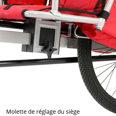 Remorque vélo à pédales Weehoo iGo Turbo - #5