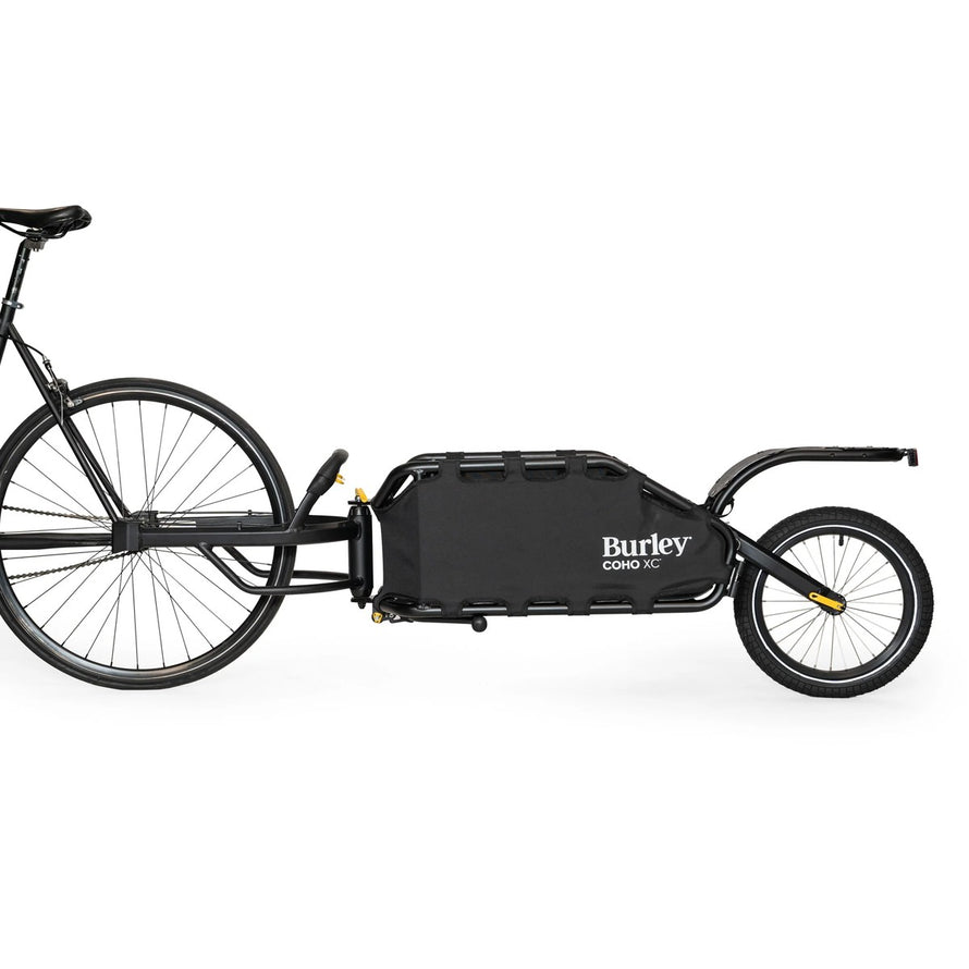 Remorque velo monoroue Burley Coho XC 70 L avec suspension pour transport pratique et securise