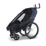 Remorque vélo poussette Croozer Kid Lykke 2 places robuste et lumineuse pour balades en famille en toute sécurité