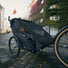 Remorque vélo poussette Croozer Kid Lykke 2 places, idéale pour balades urbaines en toute sécurité