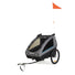 Remorque vélo et poussette 2-en-1 Polisport pour enfant de 7 mois à 4 ans, alliant sécurité et confort pour vos sorties