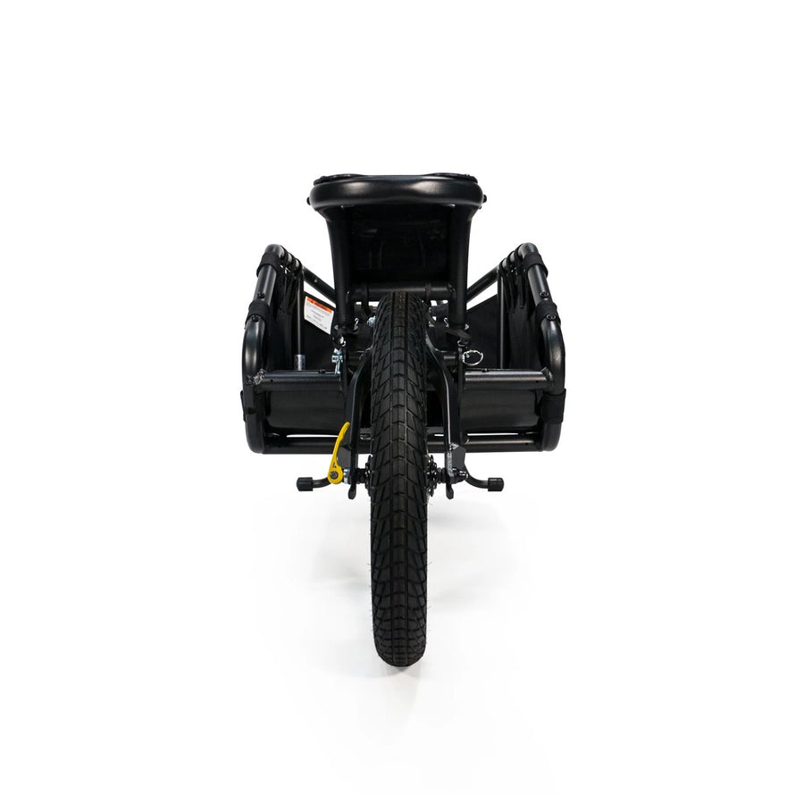 Remorque velo monoroue avec suspension Coho XC Burley 70 L pour transport stable et confortable