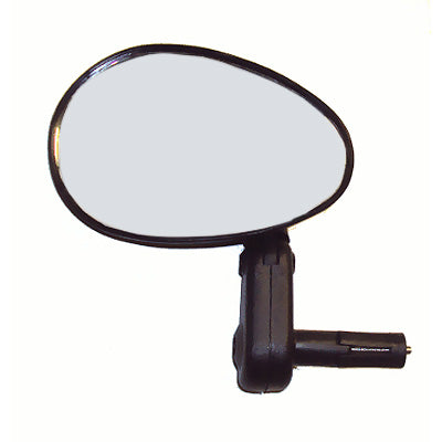 Rétroviseur vélo avec miroir large convexe embout de guidon - #5