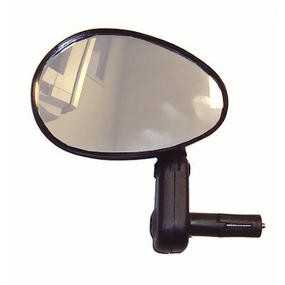 Rétroviseur vélo avec miroir large convexe embout de guidon - #1