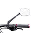 Rétroviseur pour vélos éléctriques, stable et à large visibilité, à positionner à droite sur le guidon