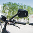 Rétroviseur pour vélos éléctriques, stable et à large visibilité, à positionner à gauche sur le guidon