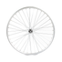 Roue arrière vélo 28 pouces avec jante aluminium 36 rayons et axe à écrous, moyeu fileté pour roue libre 1 à 7 vitesses, idéale pour VTC et vélo de ville.