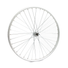 Roue arrière vélo 28 pouces avec jante aluminium 36 rayons et axe à écrous, moyeu fileté pour roue libre 1 à 7 vitesses, idéale pour VTC et vélo de ville.