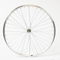 Roue avant 700C de vélo de course en aluminium à serrage rapide vue de face